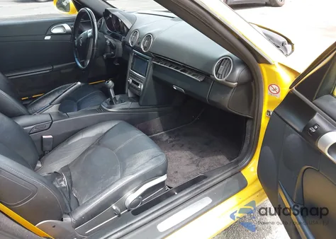 2007 Porsche Cayman from USA, damaged, VIN WP0AA29877U760080